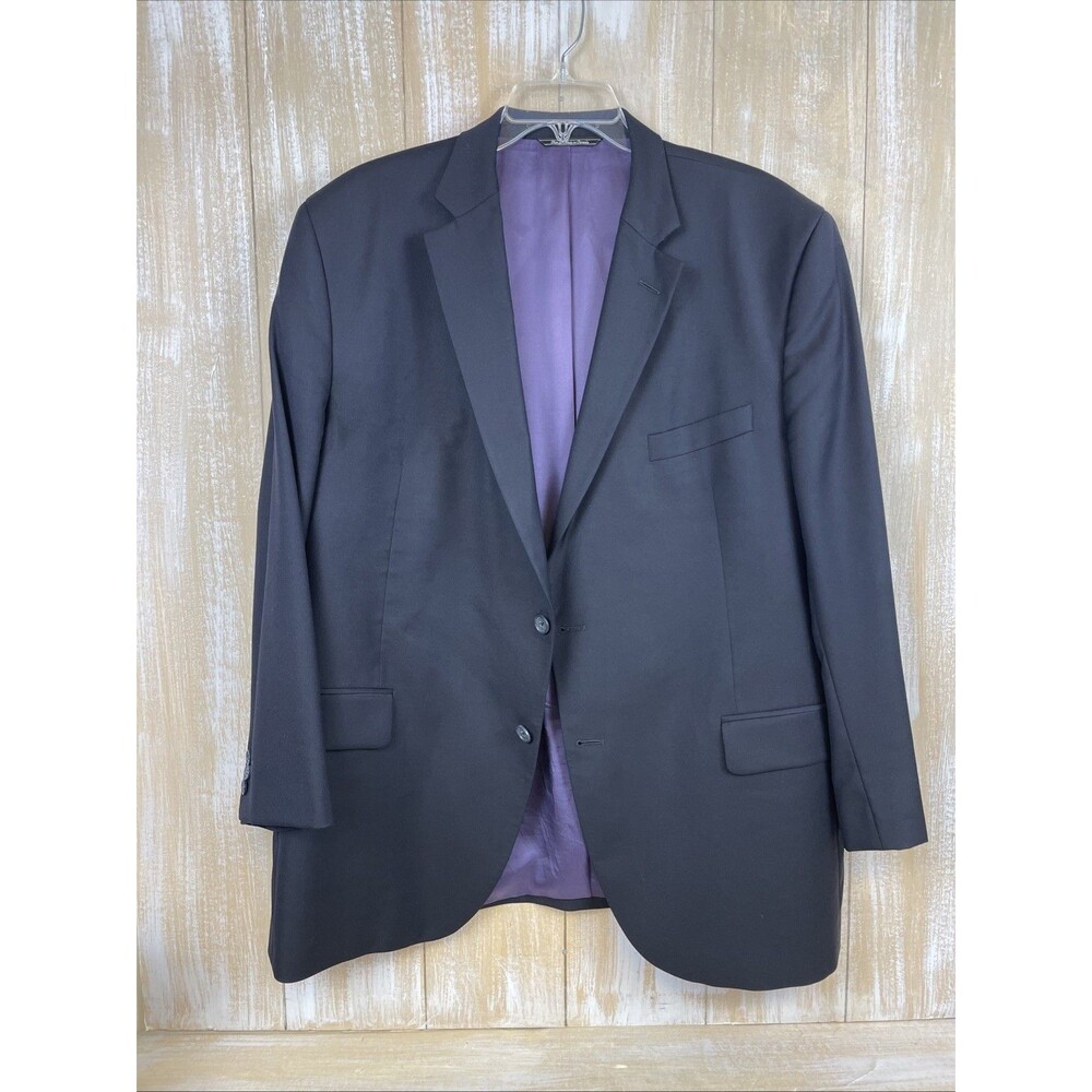 Barneys New York Napoli SPJ Navy Blazer Jacket Loro Piana Super 120's Wool 46R